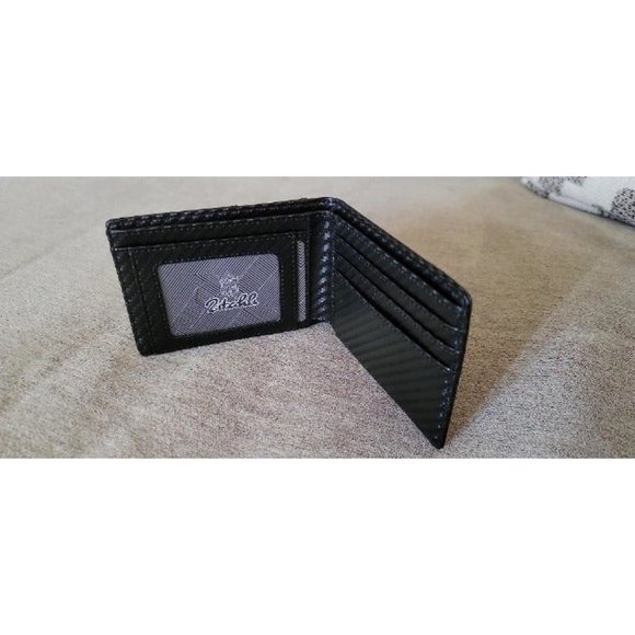 Wallet for Men, Mens Wallet, Slim Leather Bifold, RFID Blocking 11 Slots - Picture 2 of 2